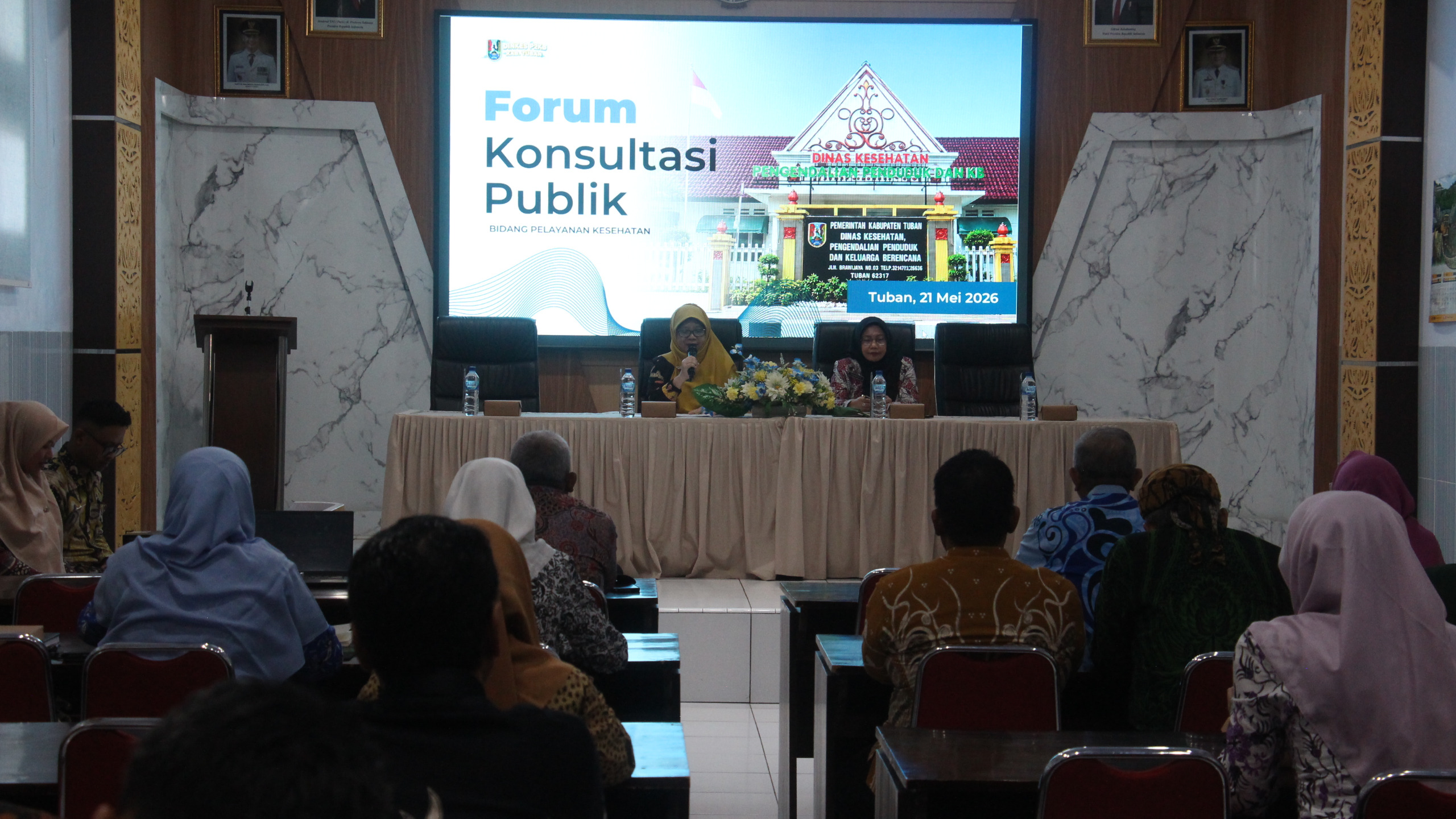 Tingkatkan Mutu Layanan Kesehatan, Dinkes P2KB Tuban Gelar Forum Konsultasi Publik